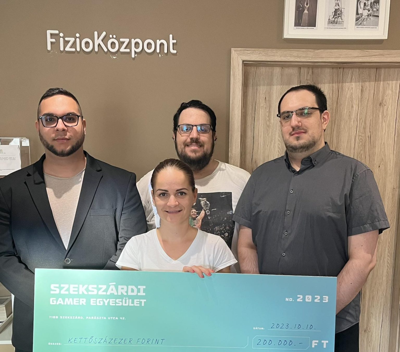 Ismét jótékonykodtak a szekszárdi gamerek