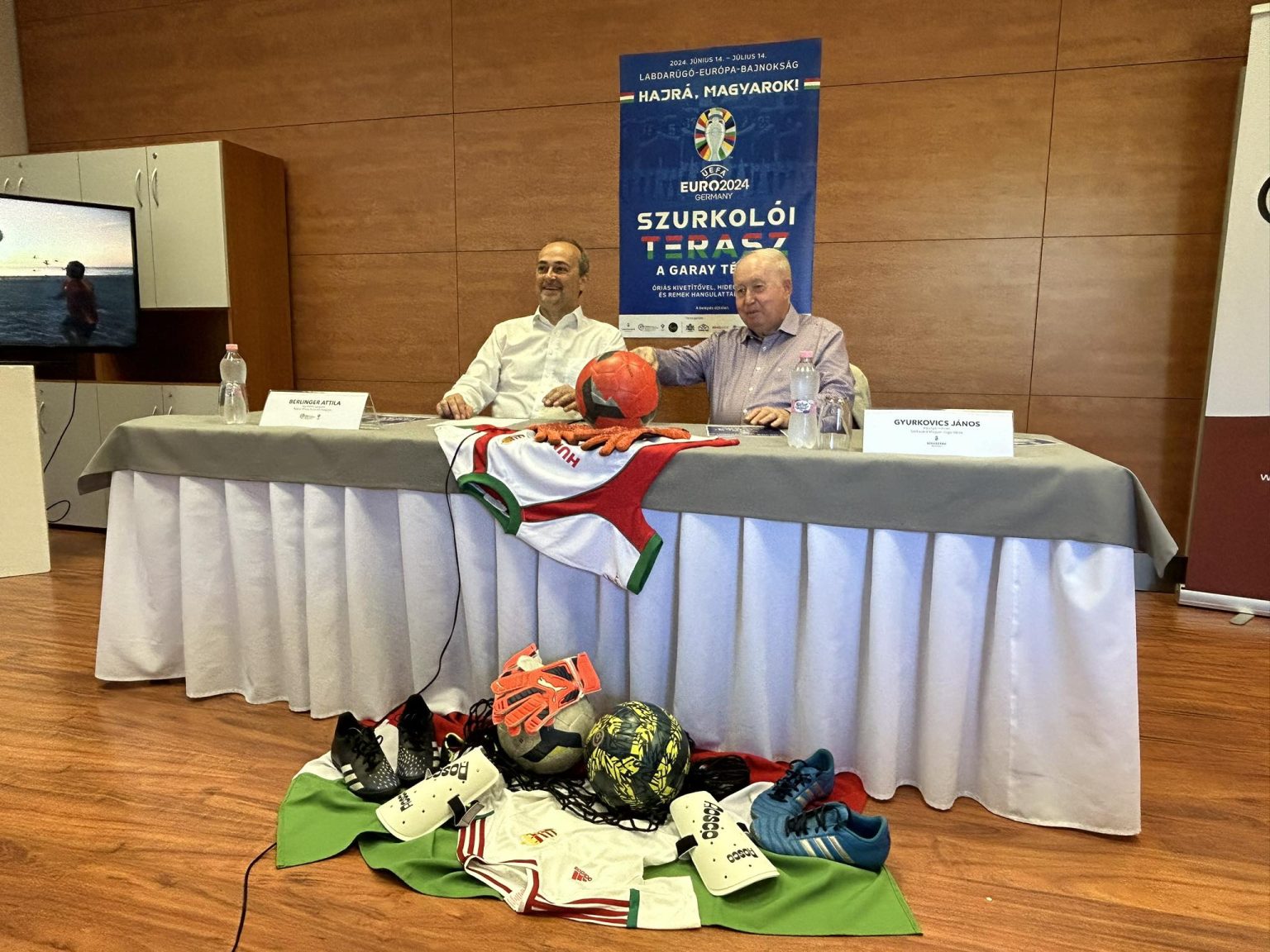 A szekszárdiak idén is LED-falon nézhetik a foci eb mérkőzéseit