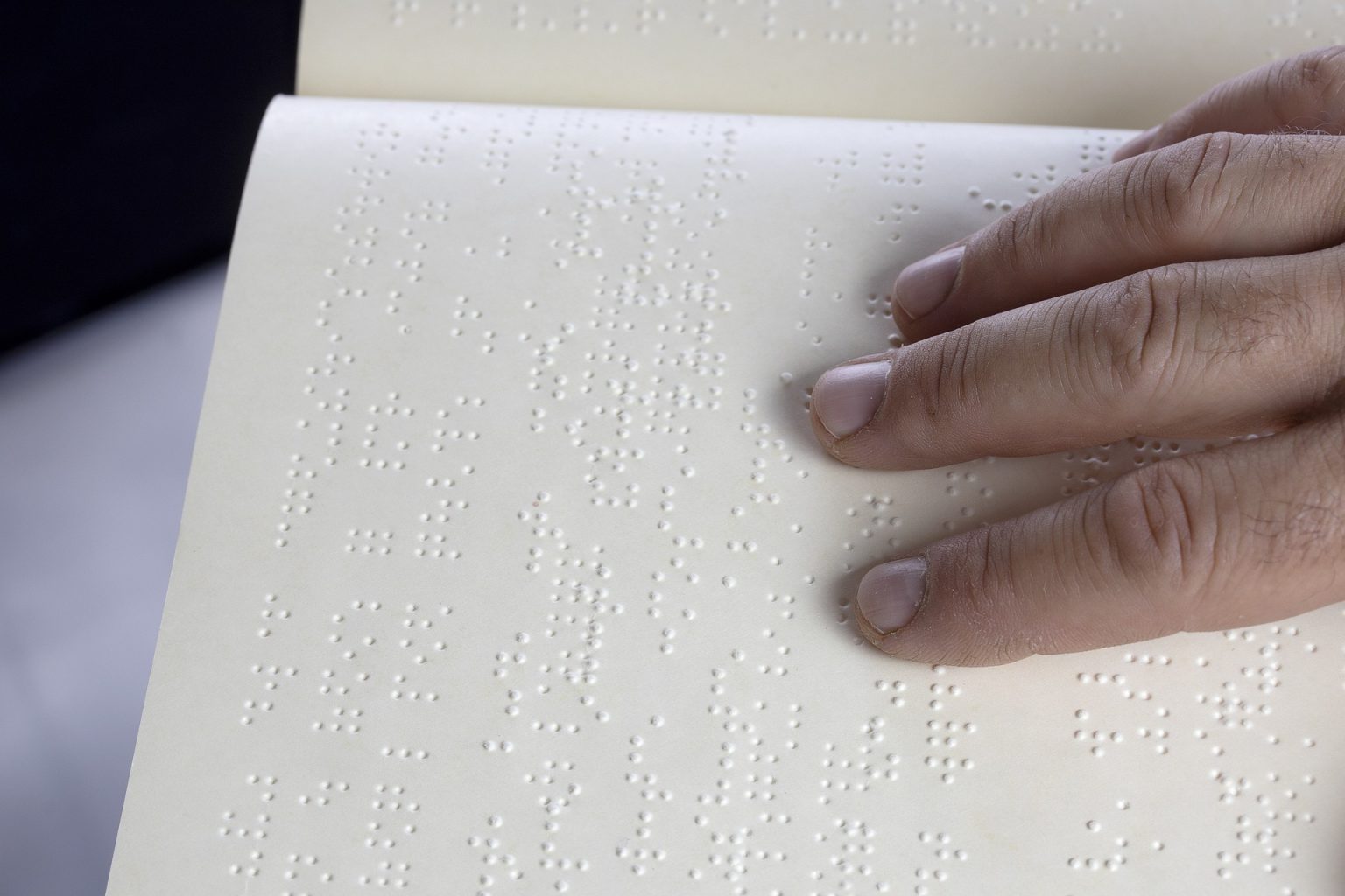 Programsorozat a Braille-írásról