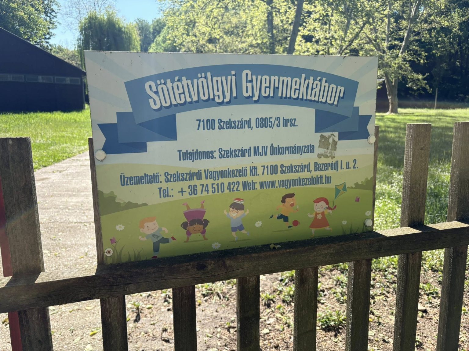 Berlinger Attila beszámolója a gyermektáborról Sötétvölgyi Gyermektábor