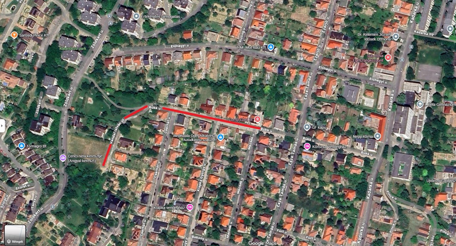 Figyeljen, ezekben az utcákban útlezárásra kell számítani