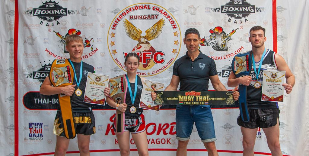 Kiválóan teljesített a Szekszárdi Muay Thai Sportegyesület három versenyzője -RIPORT- Eördögh Péter